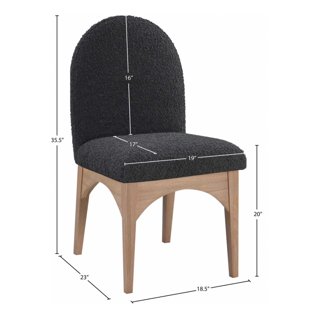 Waldorf Boucle Fabric Dining SIde Chair