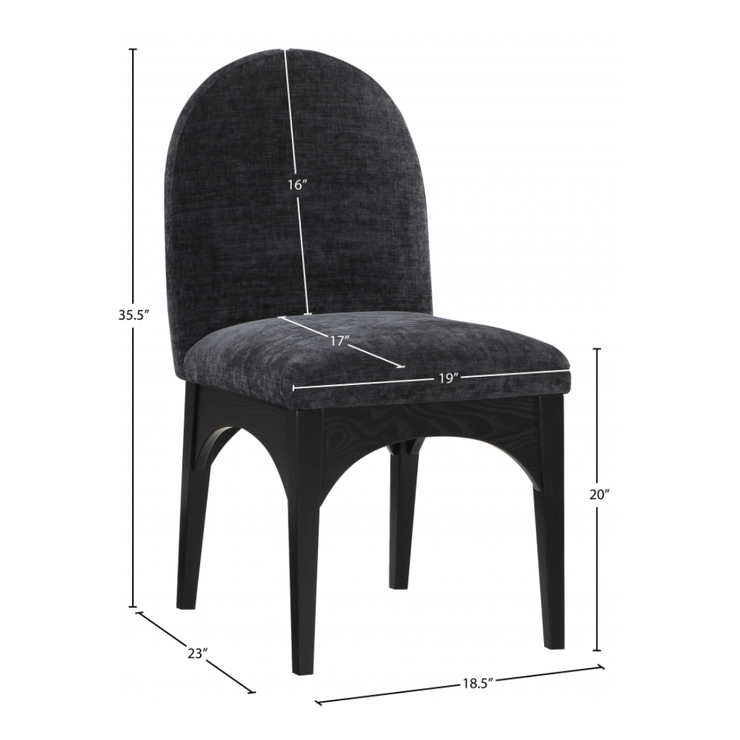 Waldorf Chenille Fabric Dining SIde Chair