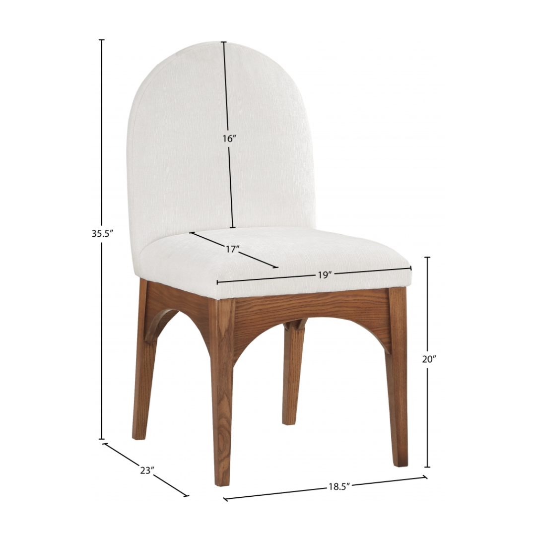 Waldorf Chenille Fabric Dining SIde Chair