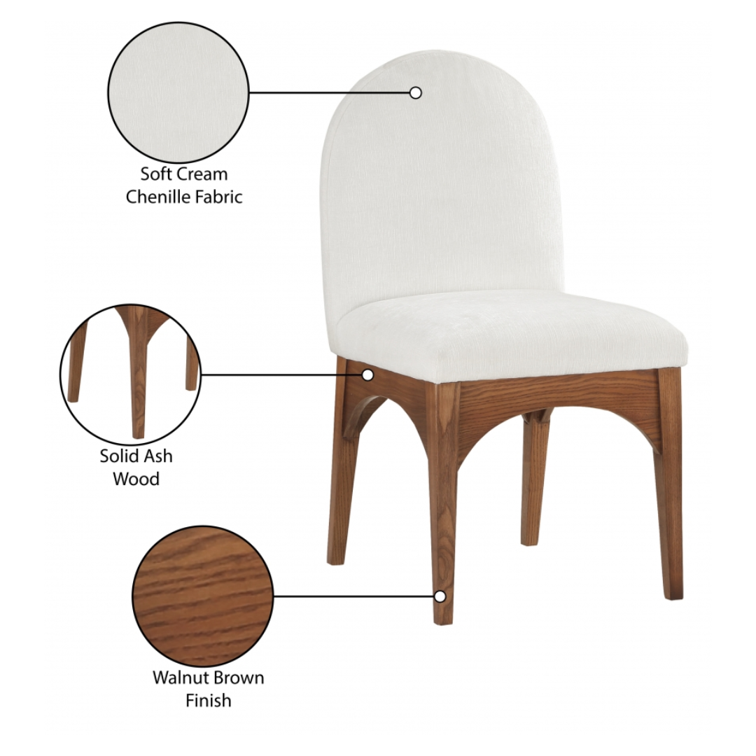 Waldorf Chenille Fabric Dining SIde Chair