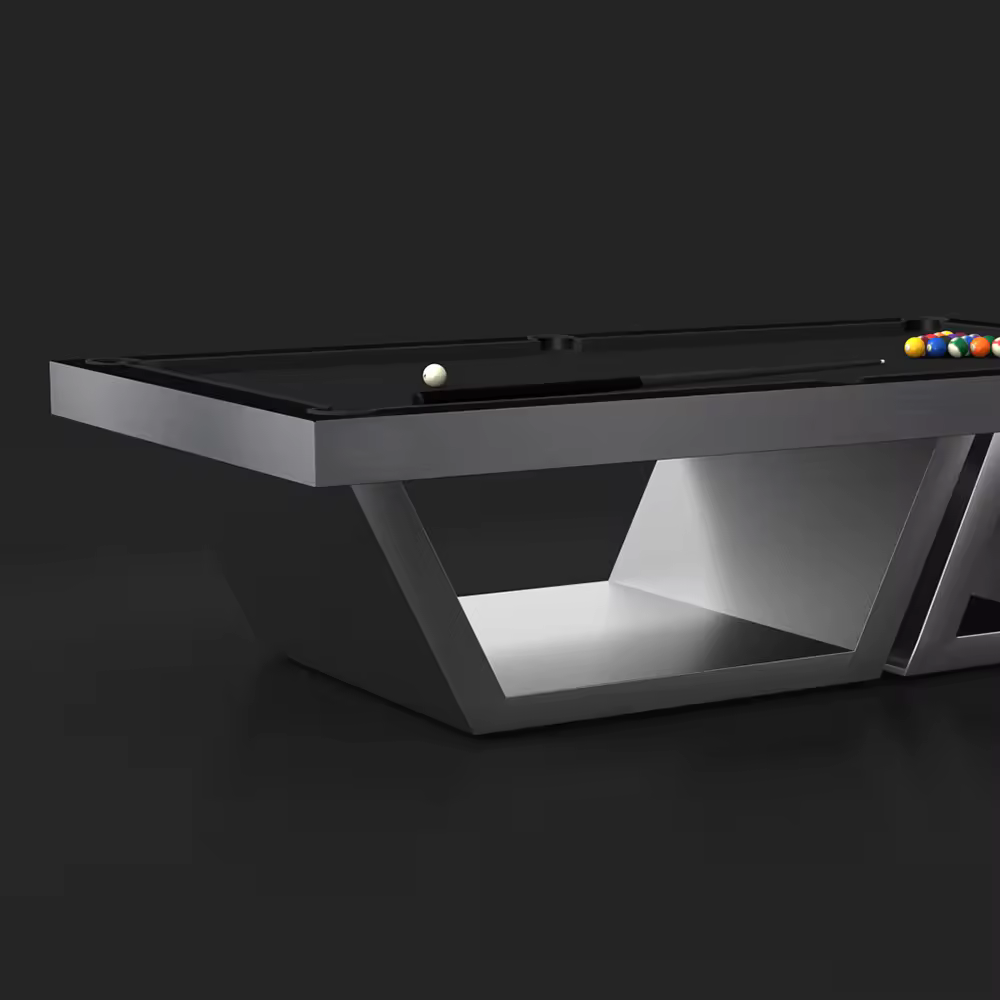 White Billiards Tyler Modern Slate Pool Table