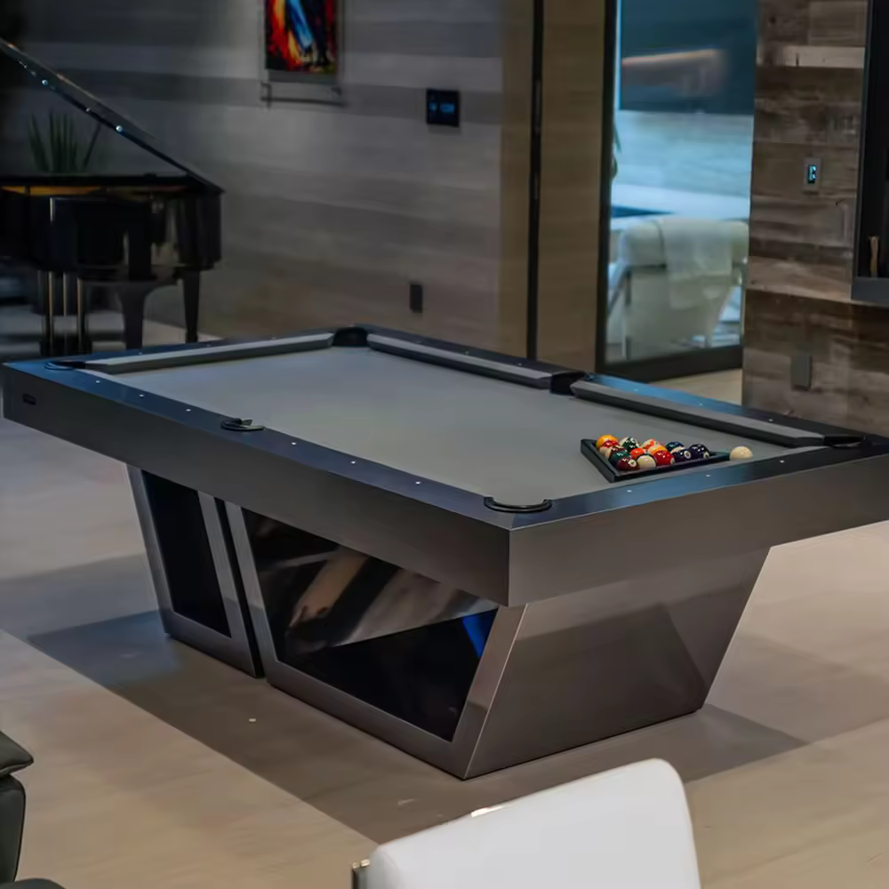 White Billiards Tyler Modern Slate Pool Table