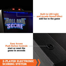 Load image into Gallery viewer, Hall of Games 108″ Roll and Score (Black/Blue)
