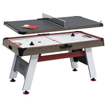 Load image into Gallery viewer, Hall of Games 66″ Air Powered Hockey with Table Tennis Top