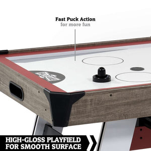 Hall of Games 66″ Air Powered Hockey with Table Tennis Top