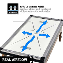 Load image into Gallery viewer, Hall of Games 90″ Edgewood Air Hockey Table with Table Tennis Top