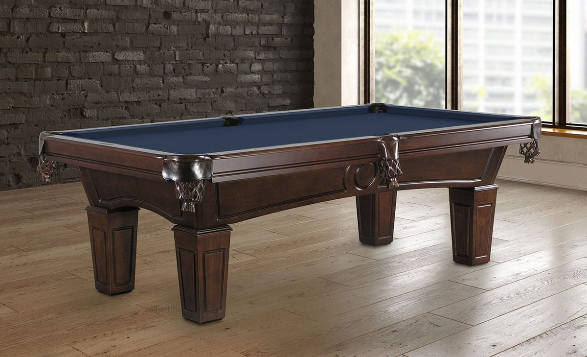 Heyward Pool Table The Adrian Solid Wood Pool Table – White Billiards