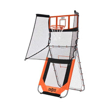 Load image into Gallery viewer, Hall of Games Outdoor Combo 2-in-1 Basketball and Baseball Games