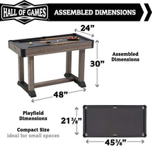Load image into Gallery viewer, Hall of Games 48″ Charleston Billiard Table