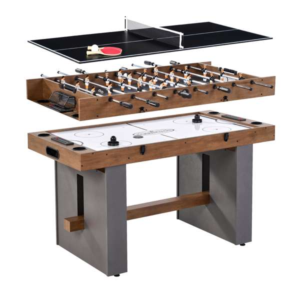 Barrington Urban Collection 54” 3-in-1 Combination Game Table