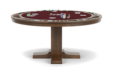 Load image into Gallery viewer, White Billiards Sorfen Round Poker Table