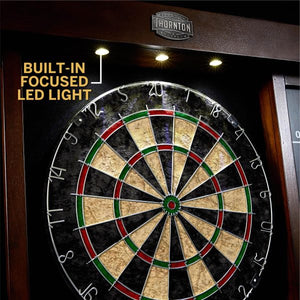 Thornton 40″ Dartboard Cabinet with LED Lights