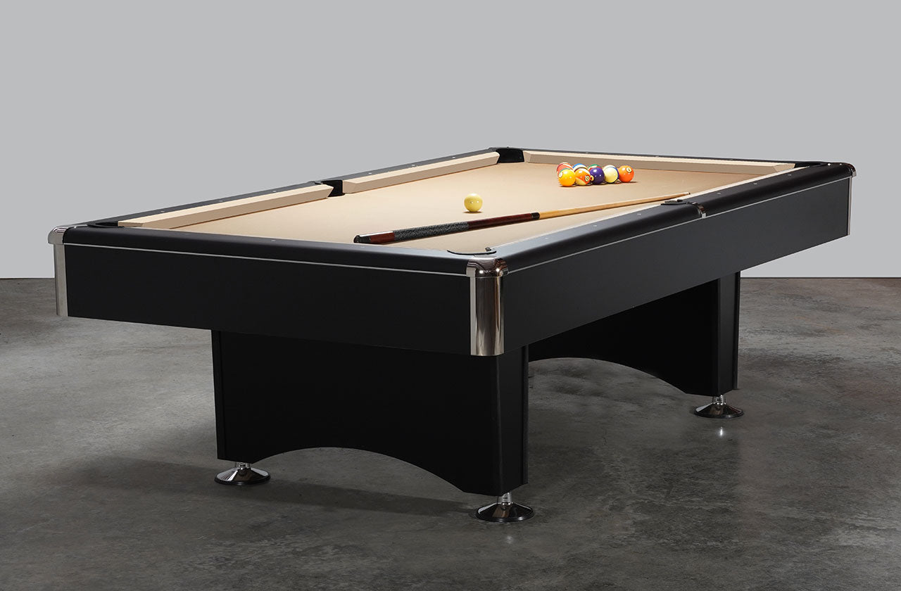 The Addison Contemporary look Pool Table