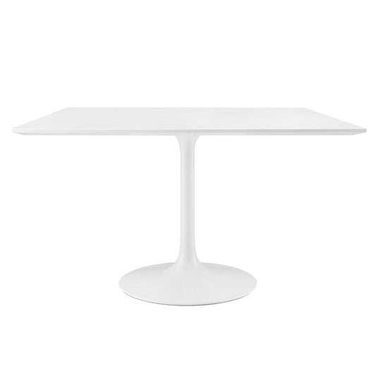 Lippa 48" Square Wood Top Dining Table by Modway