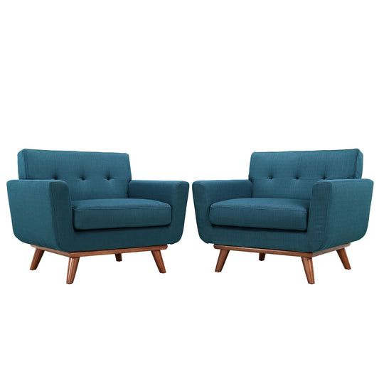 Engage Wood Armchair Set of 2 by Modway