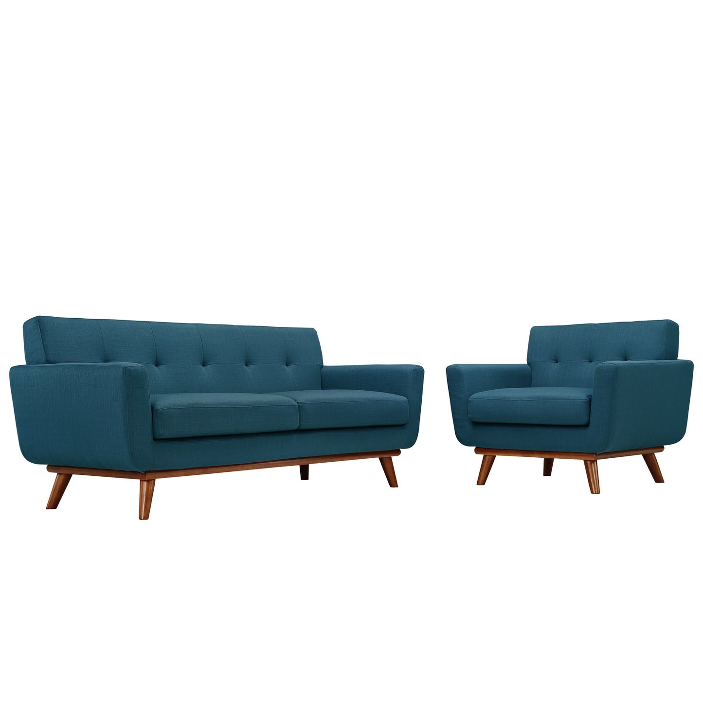 Engage Armchair and Loveseat Set of 2 by Modway