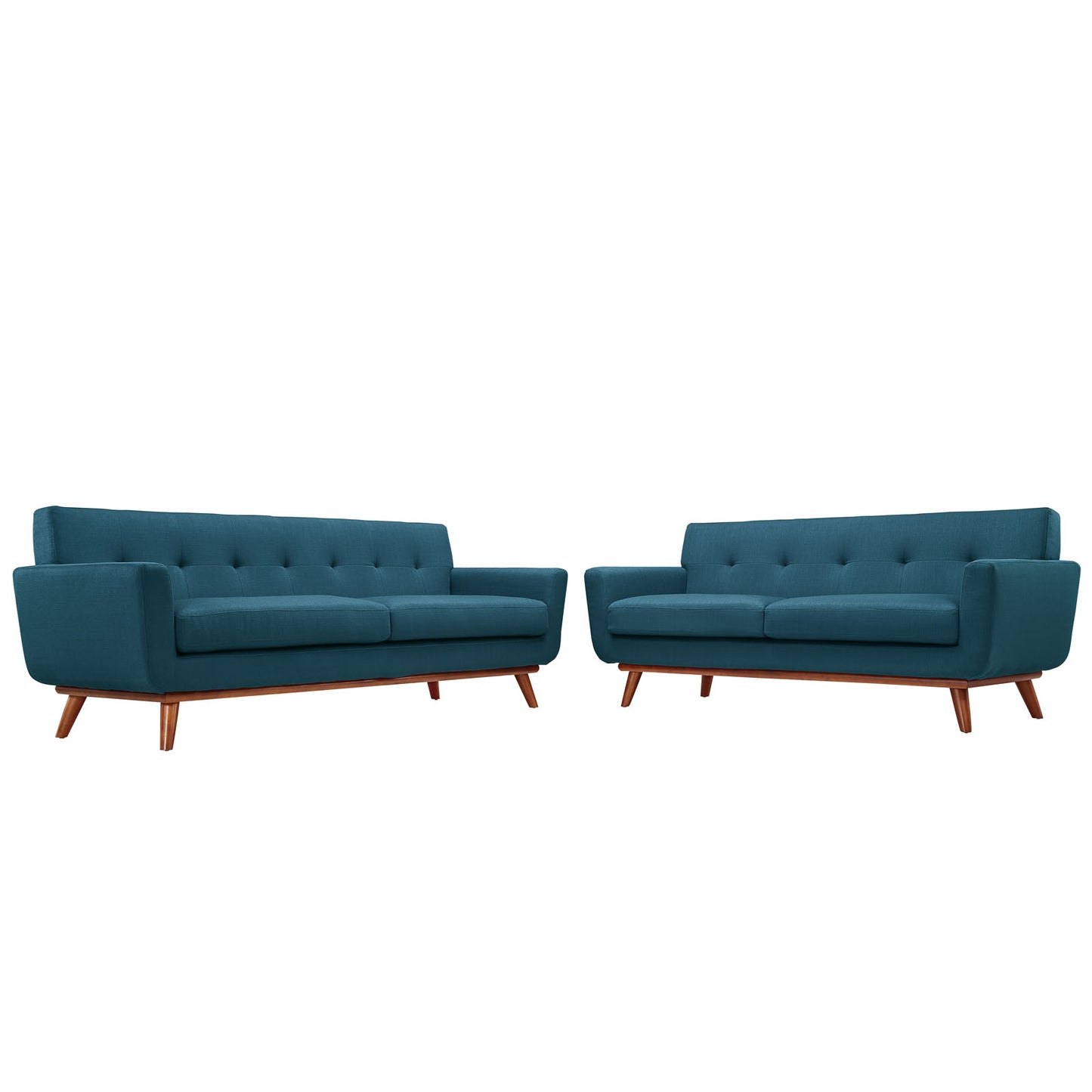 Engage Loveseat and Sofa Set of 2 by Modway