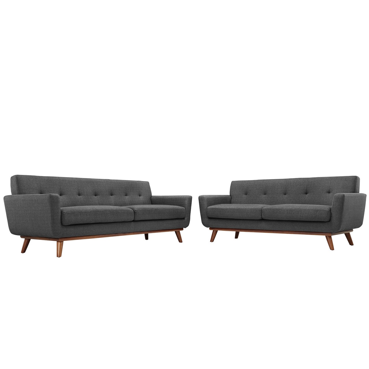 Engage Loveseat and Sofa Set of 2 by Modway