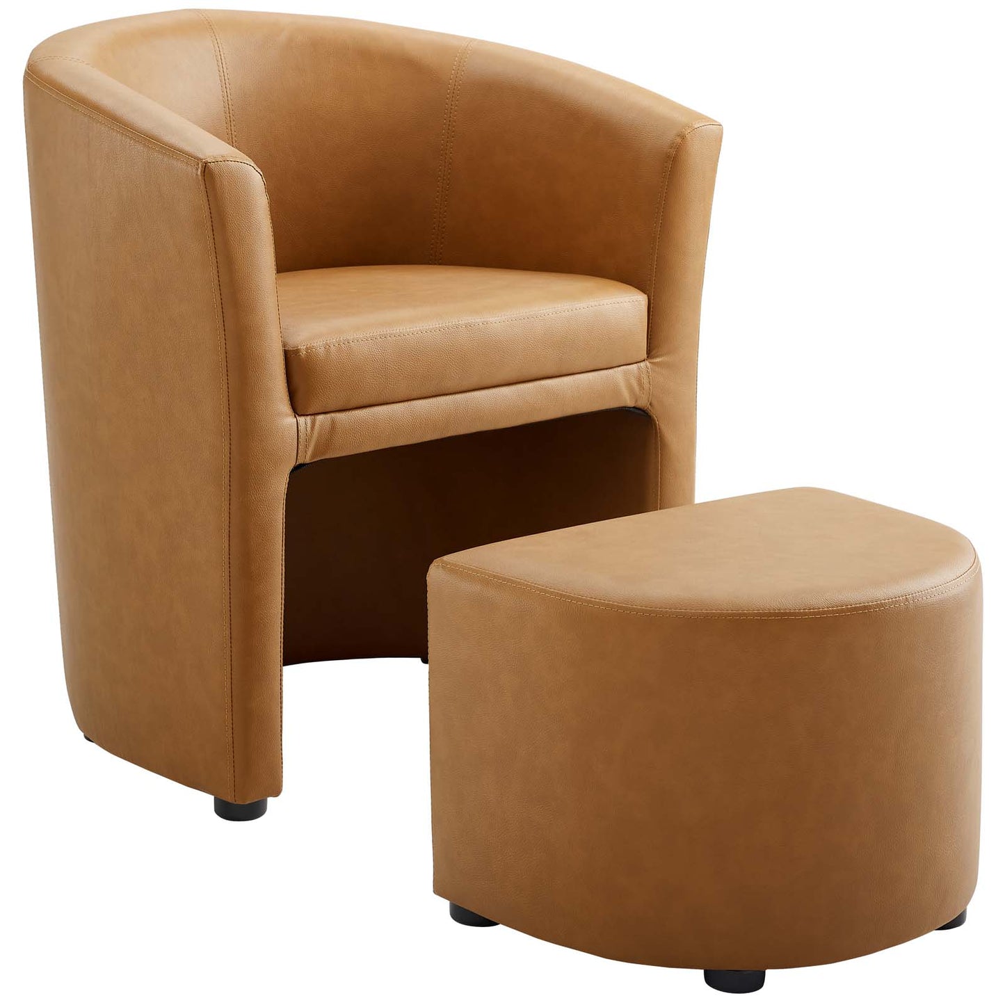 Divulge Armchair and Ottoman by Modway