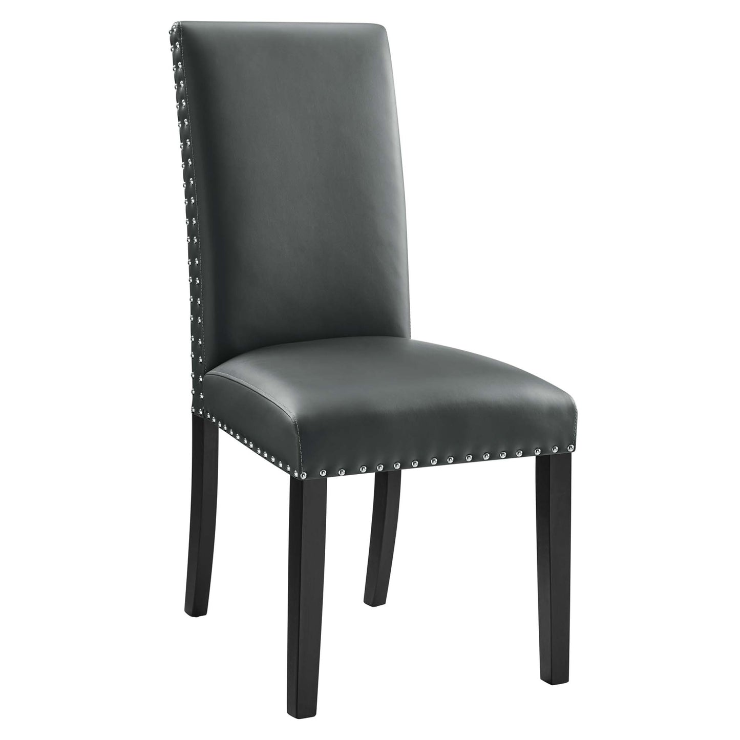 Parcel Dining Faux Leather Side Chair by Modway