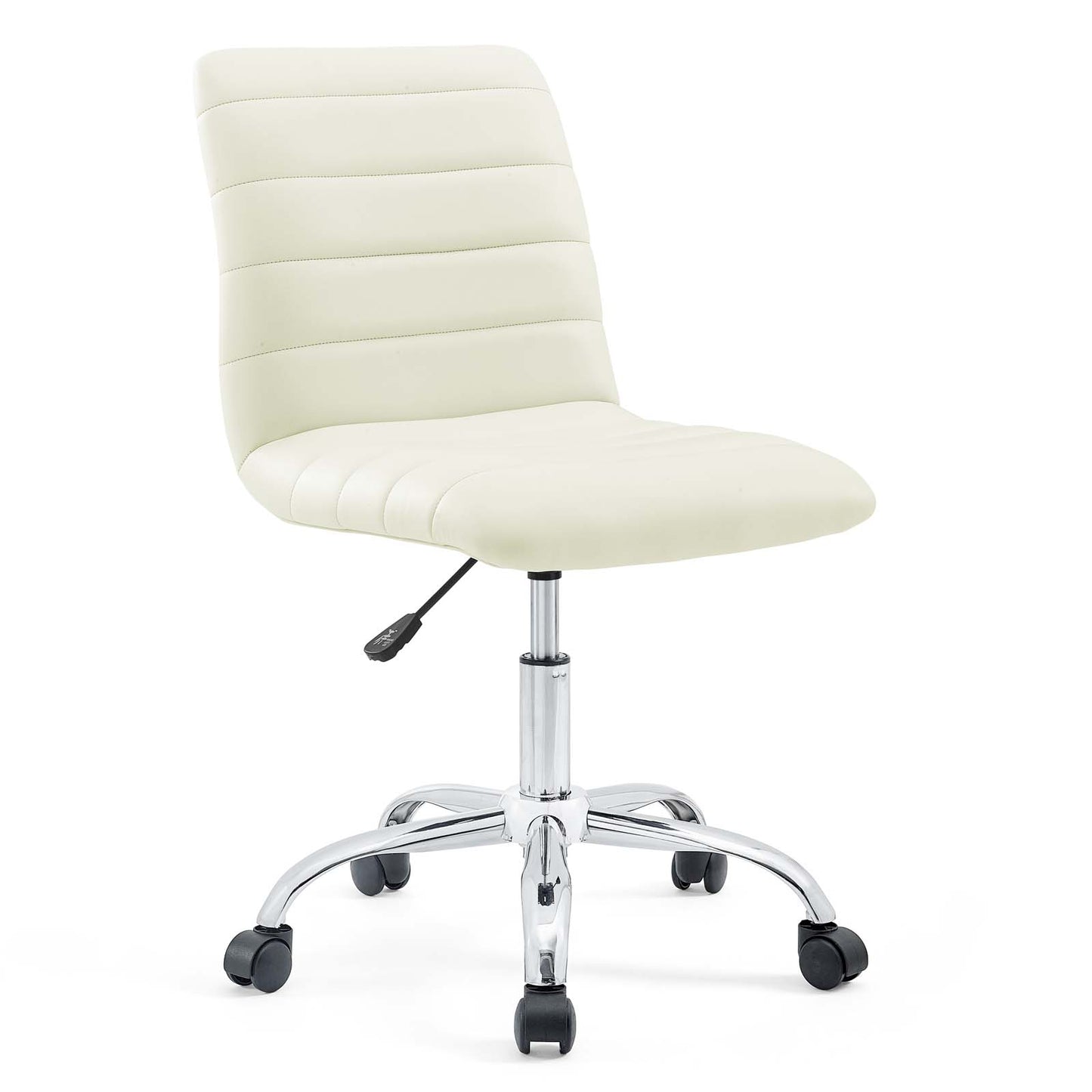 Ripple Armless Mid Back Vinyl Office Chair by Modway