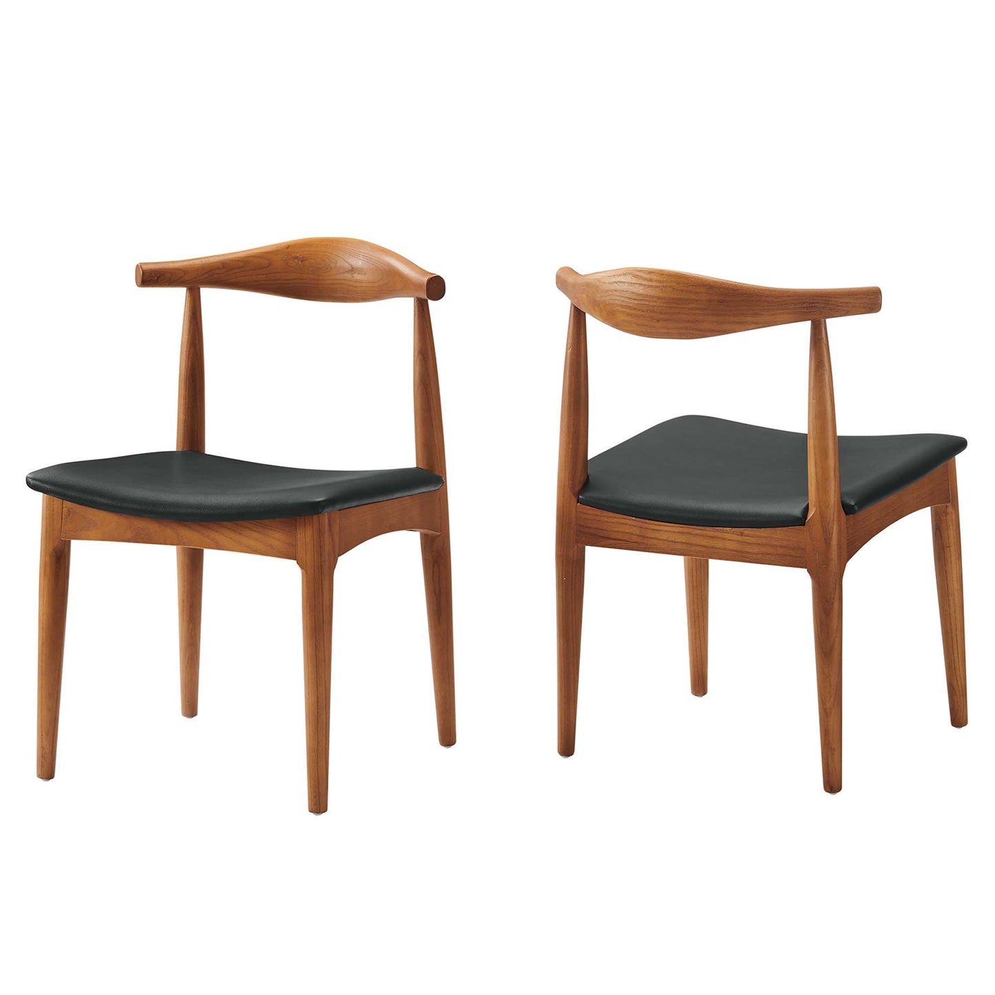 Tracy Wood Dining Chairs Set of 4 by Modway