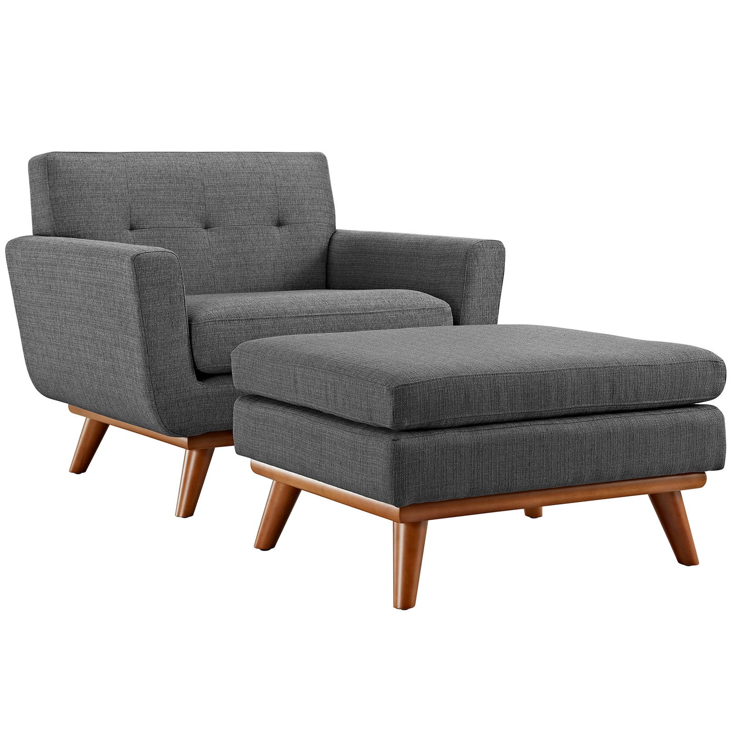 Engage 2 Piece Armchair and Ottoman by Modway