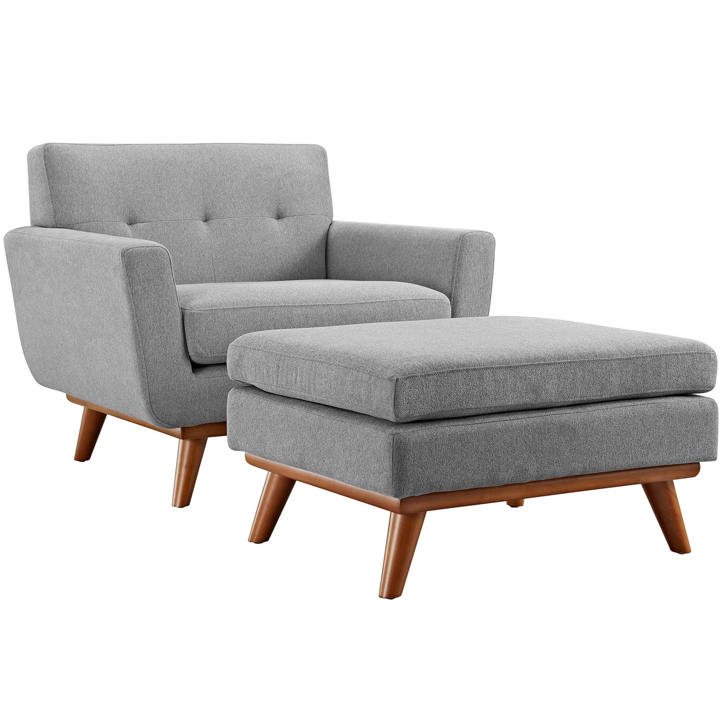 Engage 2 Piece Armchair and Ottoman by Modway