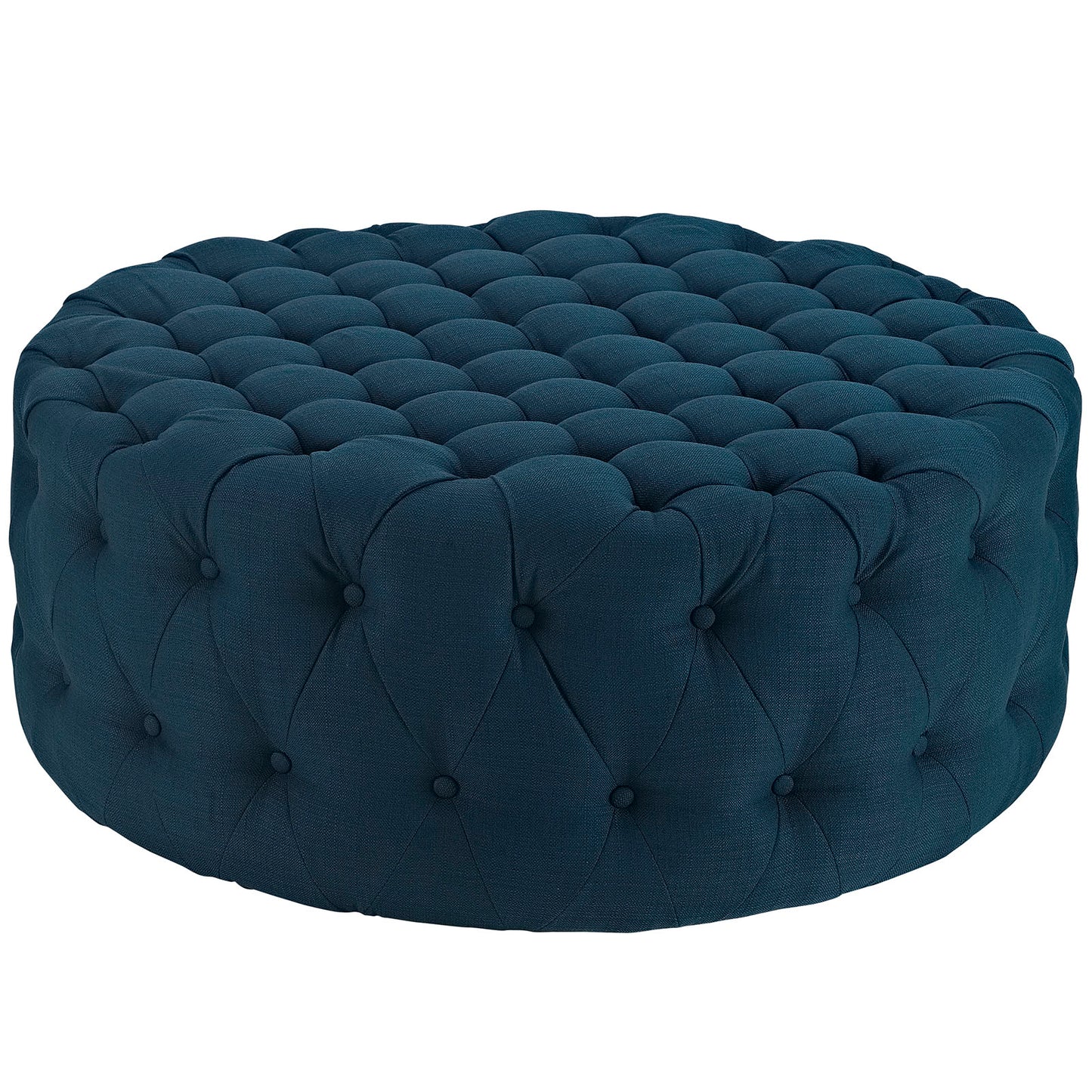 Amour Upholstered Fabric Ottoman by Modway