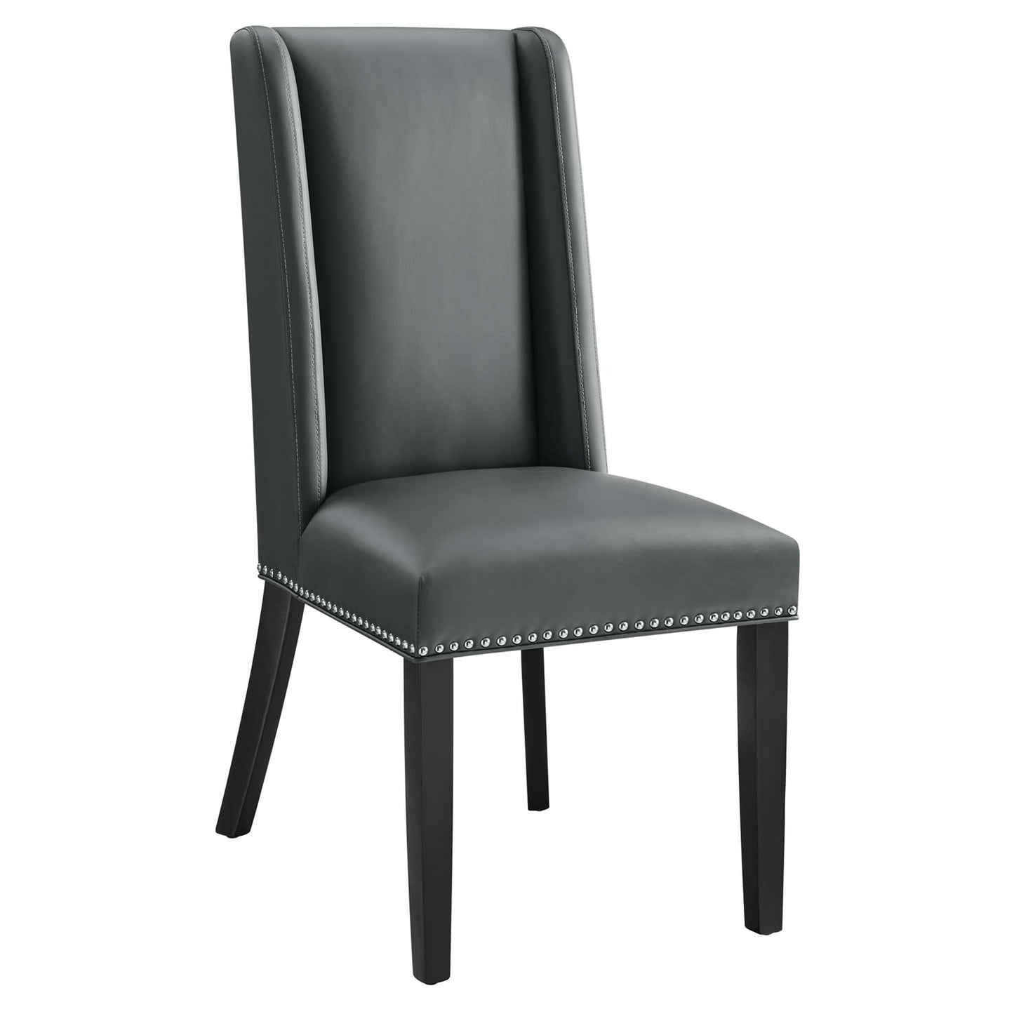 Baron Vegan Leather Dining Chair by Modway