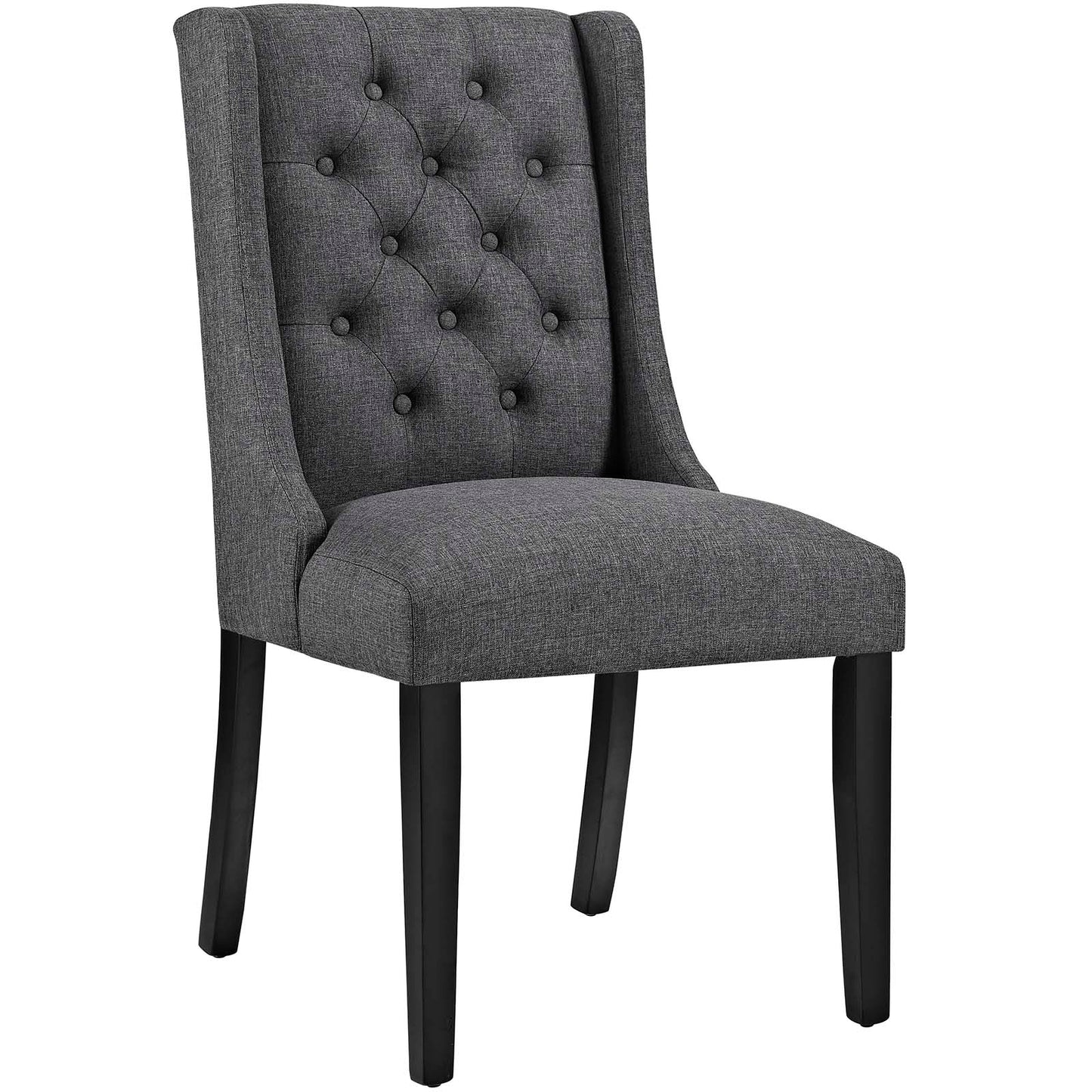 Baronet Button Tufted Fabric Dining Chair by Modway