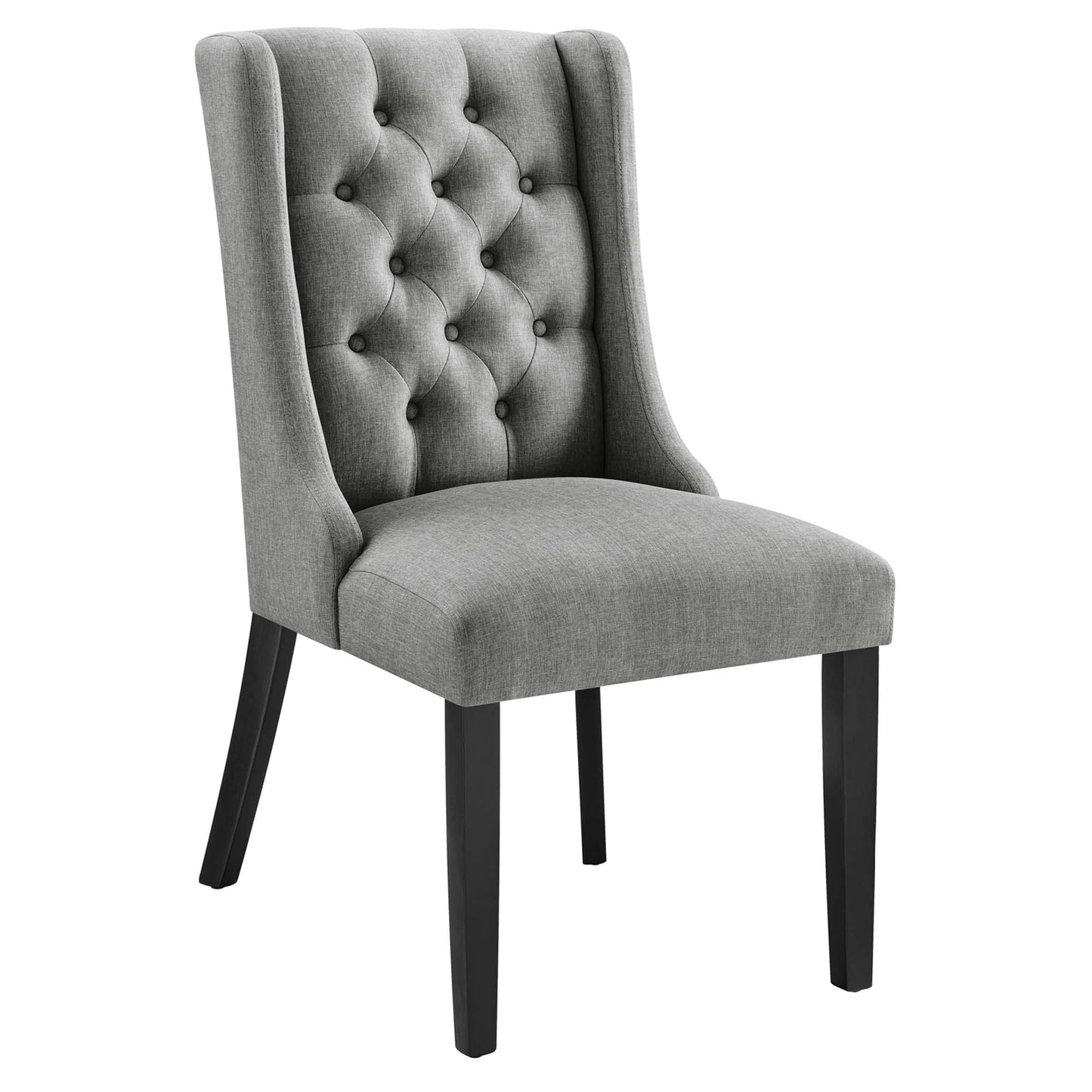 Baronet Button Tufted Fabric Dining Chair by Modway