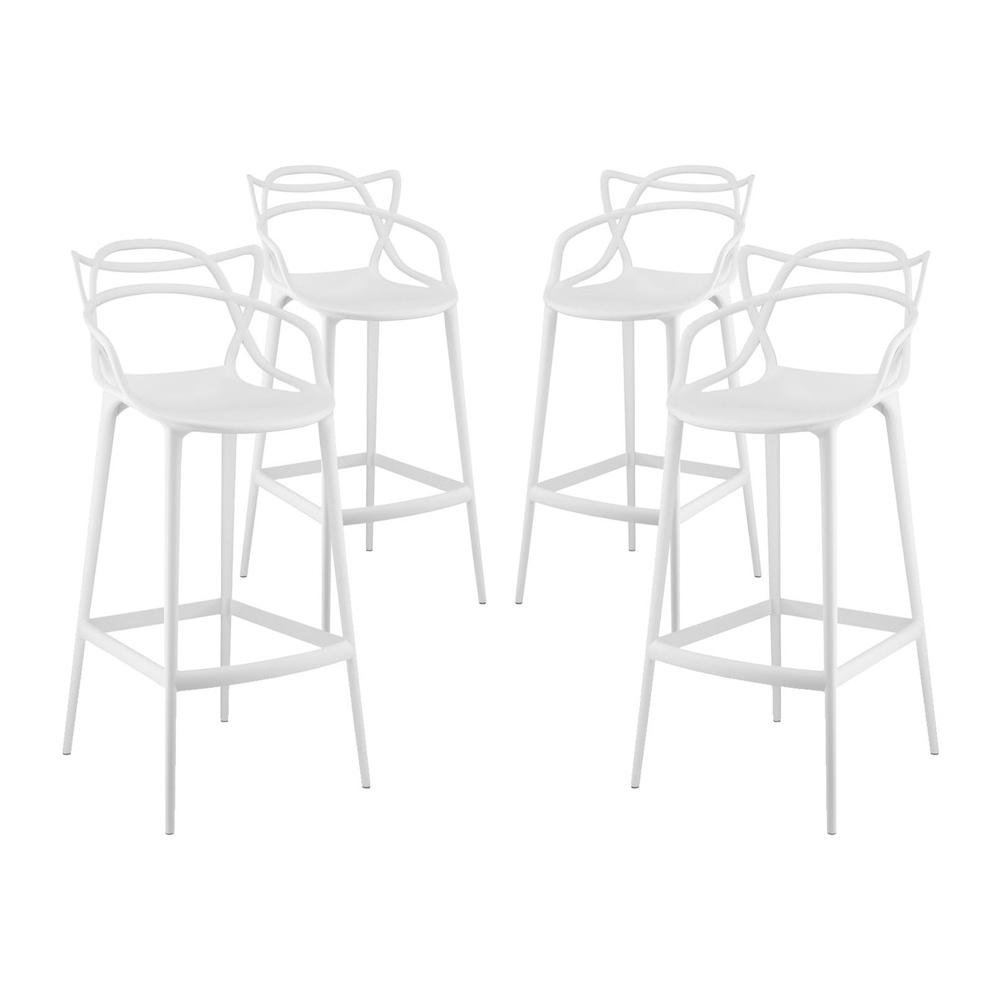 Entangled Bar Stool Set of 4 by Modway