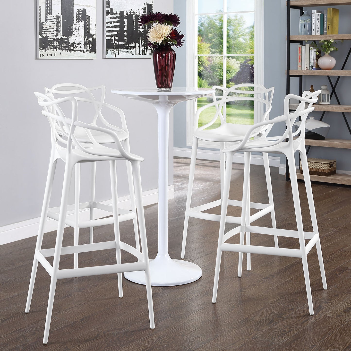 Entangled Bar Stool Set of 4 by Modway