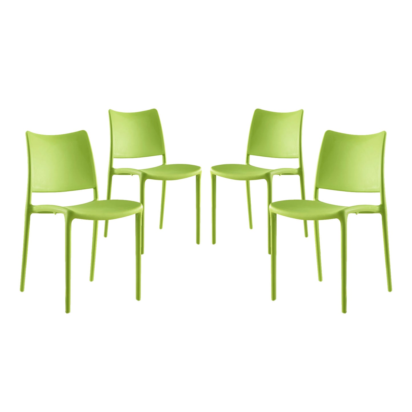 Hipster Dining Side Chair Set of 4 by Modway