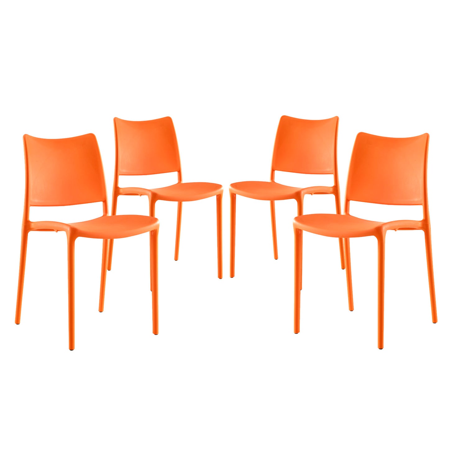 Hipster Dining Side Chair Set of 4 by Modway