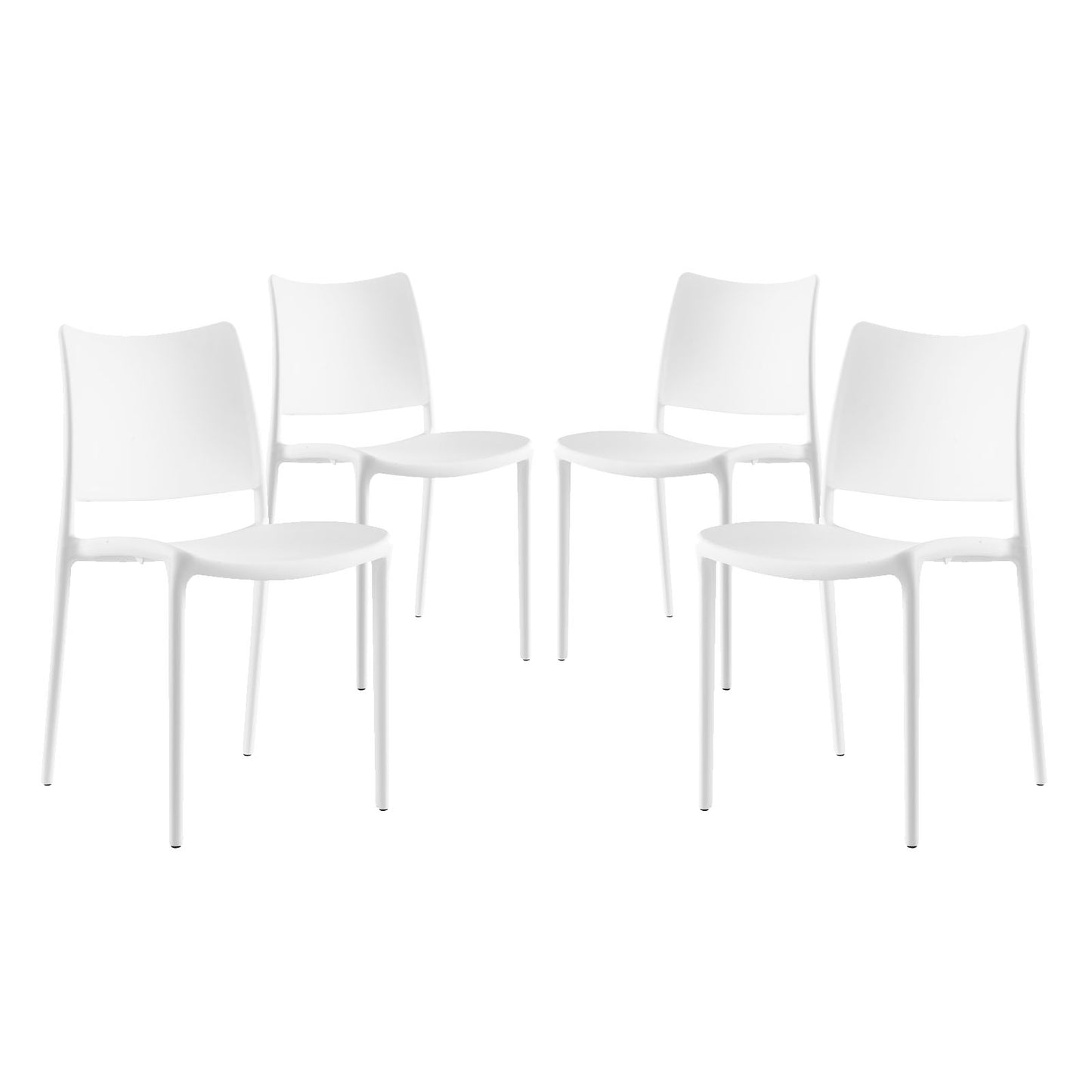 Hipster Dining Side Chair Set of 4 by Modway