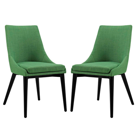 Viscount Fabric Dining Side Chair Set of 2 by Modway