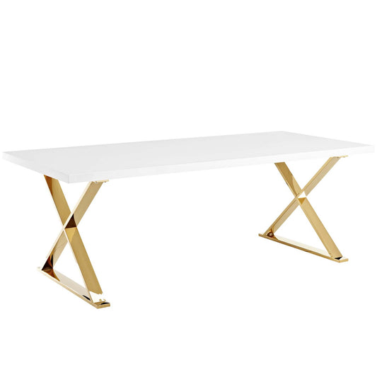 Sector Dining Table by Modway