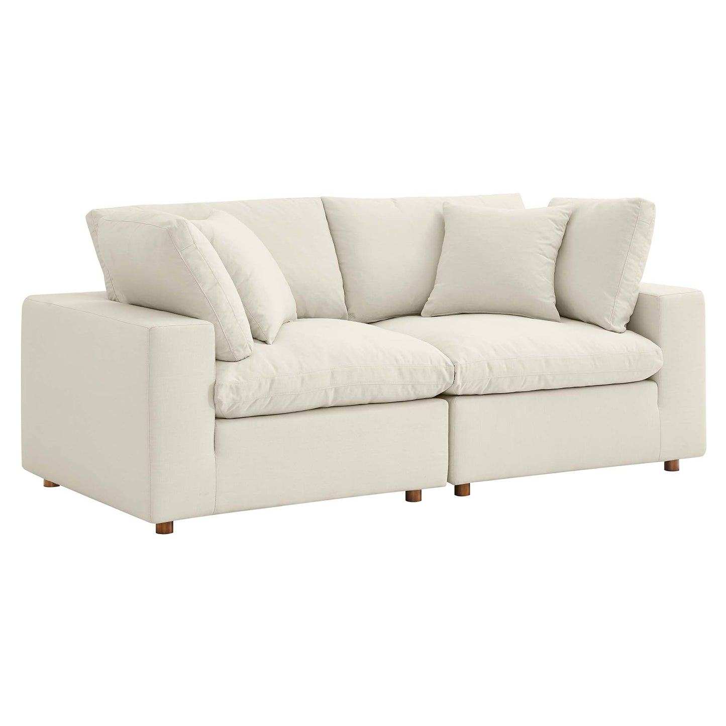 Commix 2 Piece Down Filled Overstuffed Sectional Sofa Set by Modway