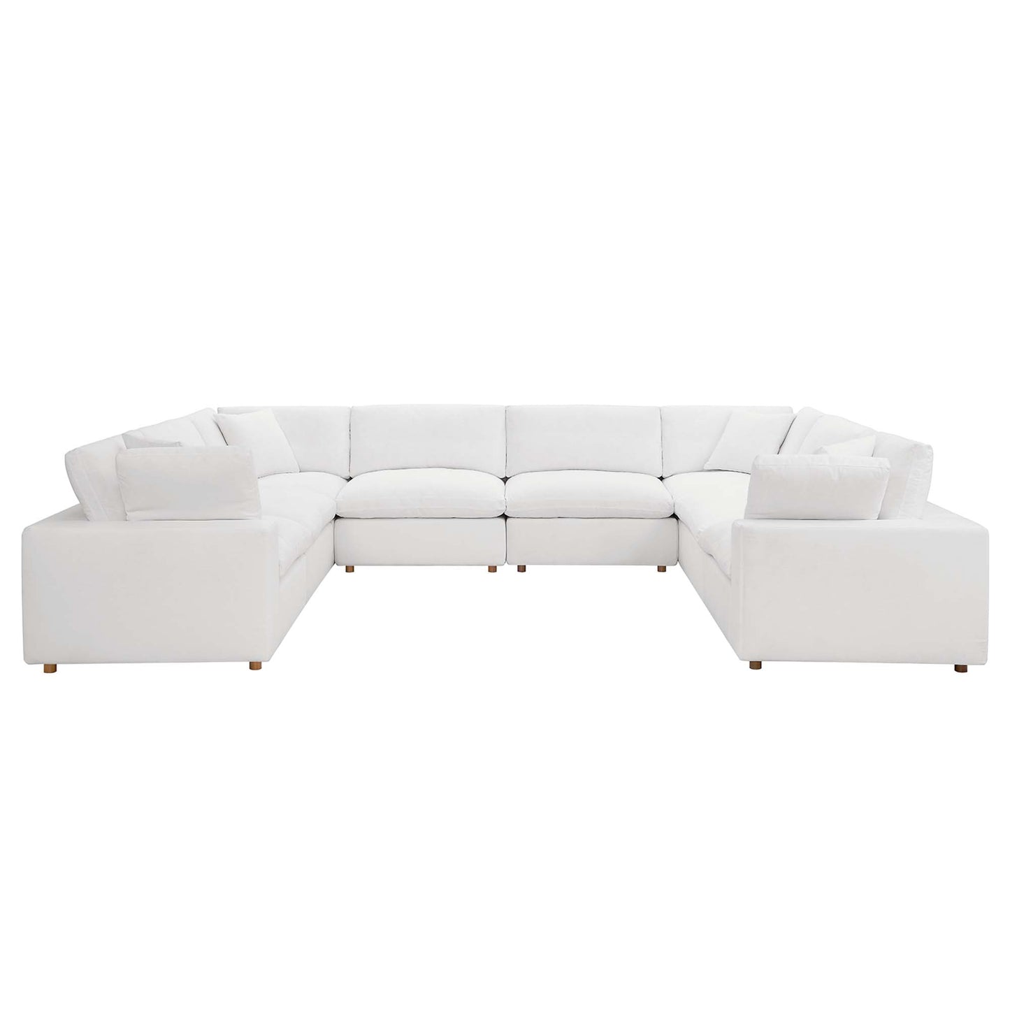 Commix 8-Piece Down Filled Overstuffed Sectional Sofa by Modway