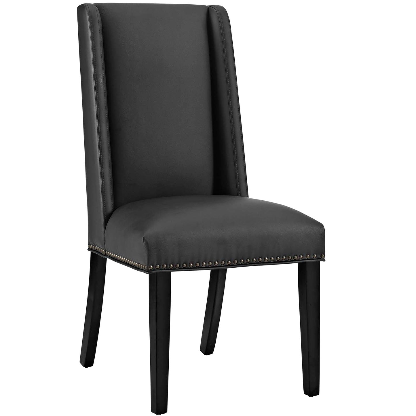 Baron Vinyl Dining Chair Set of 4 by Modway