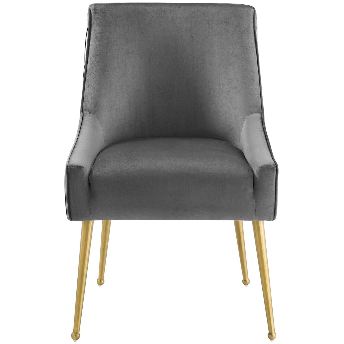 Discern Pleated Back Upholstered Performance Velvet Dining Chair by Modway