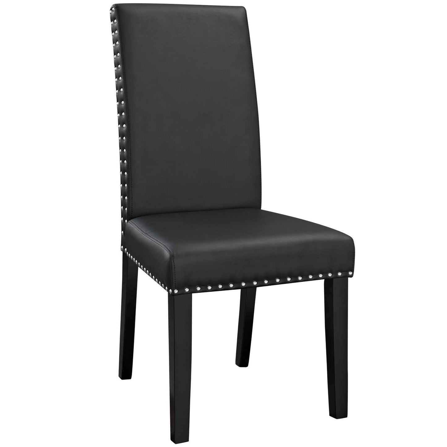 Parcel Vinyl Dining Side Chair Set of 2 by Modway