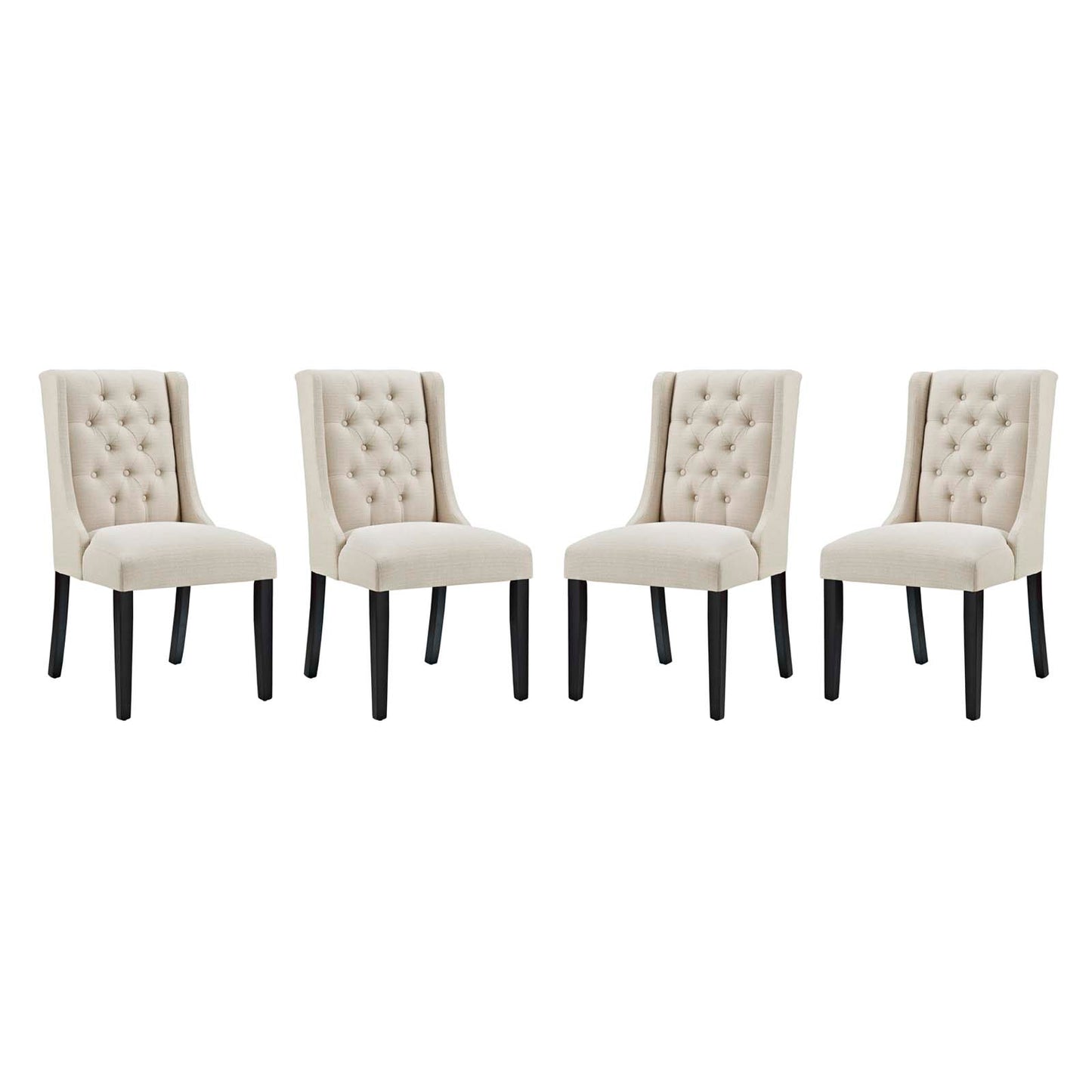 Baronet Fabric Dining Chair Set of 4 by Modway