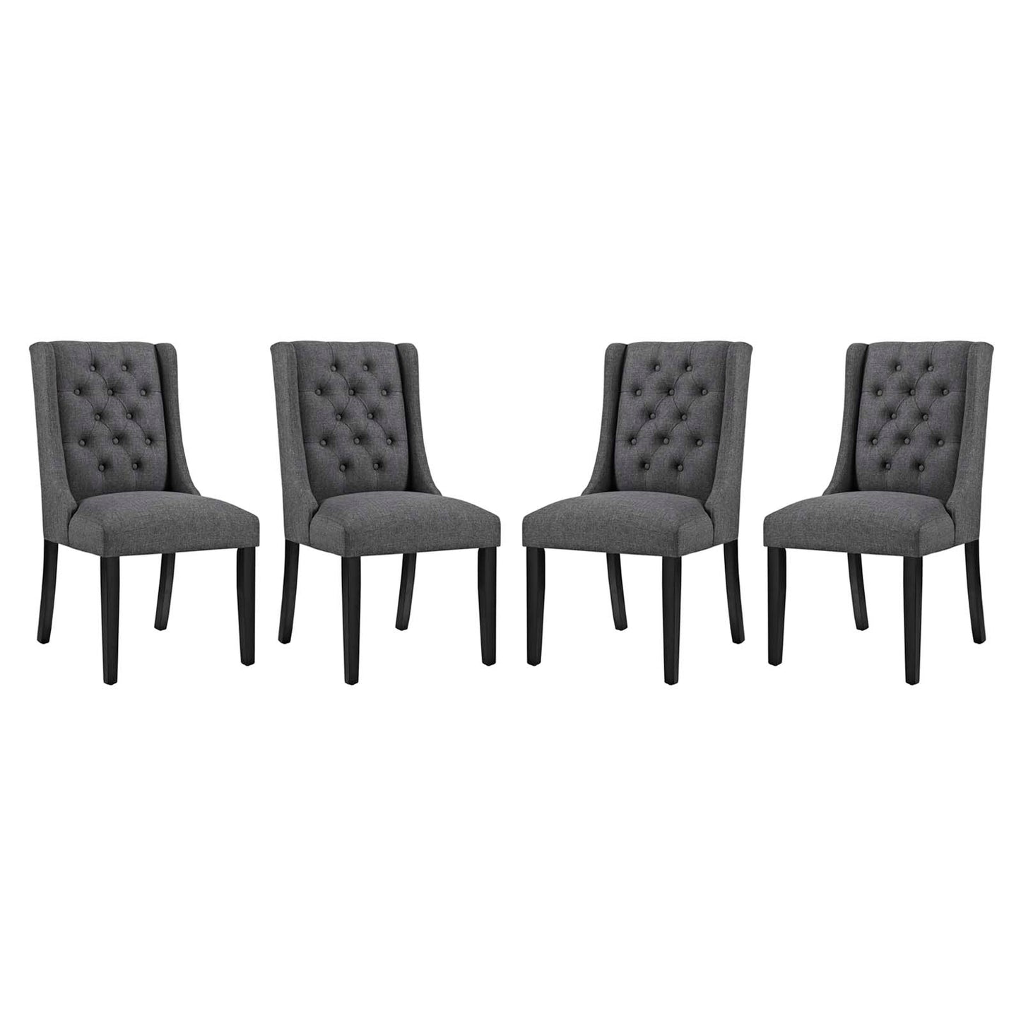 Baronet Fabric Dining Chair Set of 4 by Modway