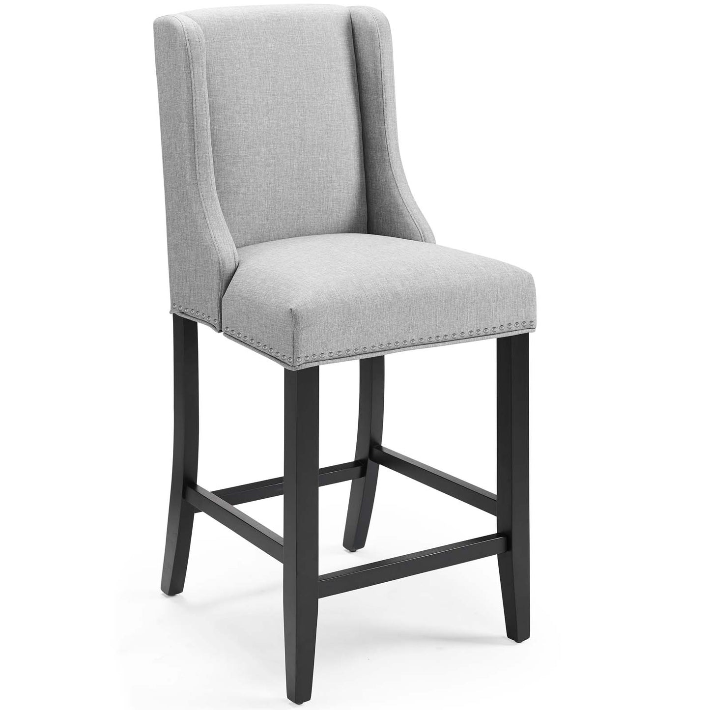 Baron Upholstered Fabric Counter Stool by Modway