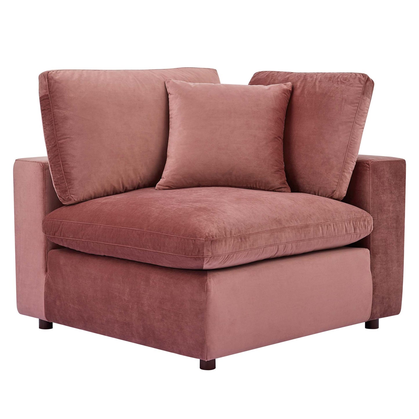 Commix Down Filled Overstuffed Performance Velvet Corner Chair by Modway