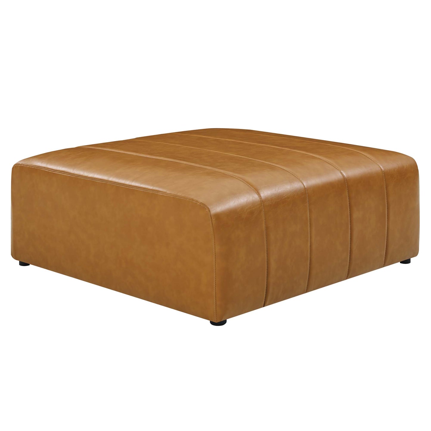 Bartlett Vegan Leather Ottoman by Modway