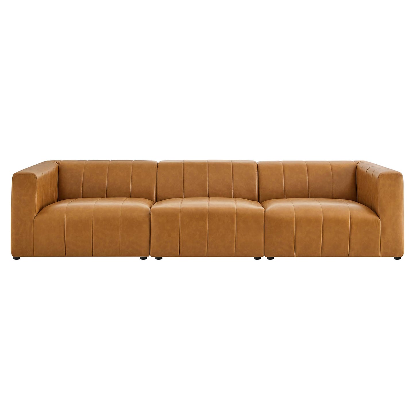 Bartlett 3-Piece Vegan Leather Sofa by Modway